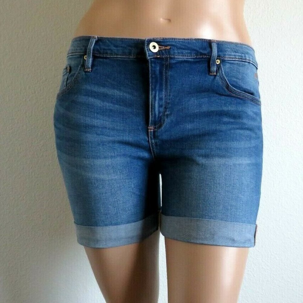 TOMMY HILFIGER Jeans Shorts Size 12 - Picture 2 of 3
